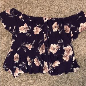 Off the shoulder shirt